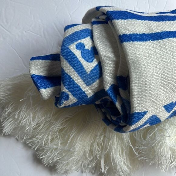 Disney Mickey Mouse Blue Throw Plaid Manta Blanket - Picture 8 of 8